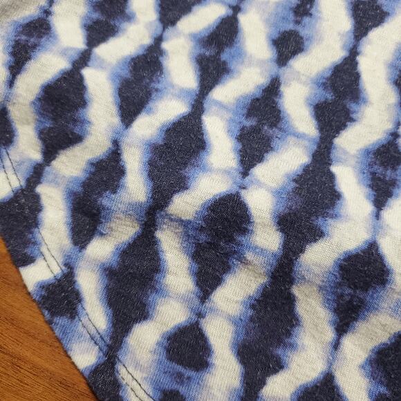 Athleta Breezy Tank Top S Blue Abstract Print Sleeveless Athleisure Women's - Picture 11 of 13